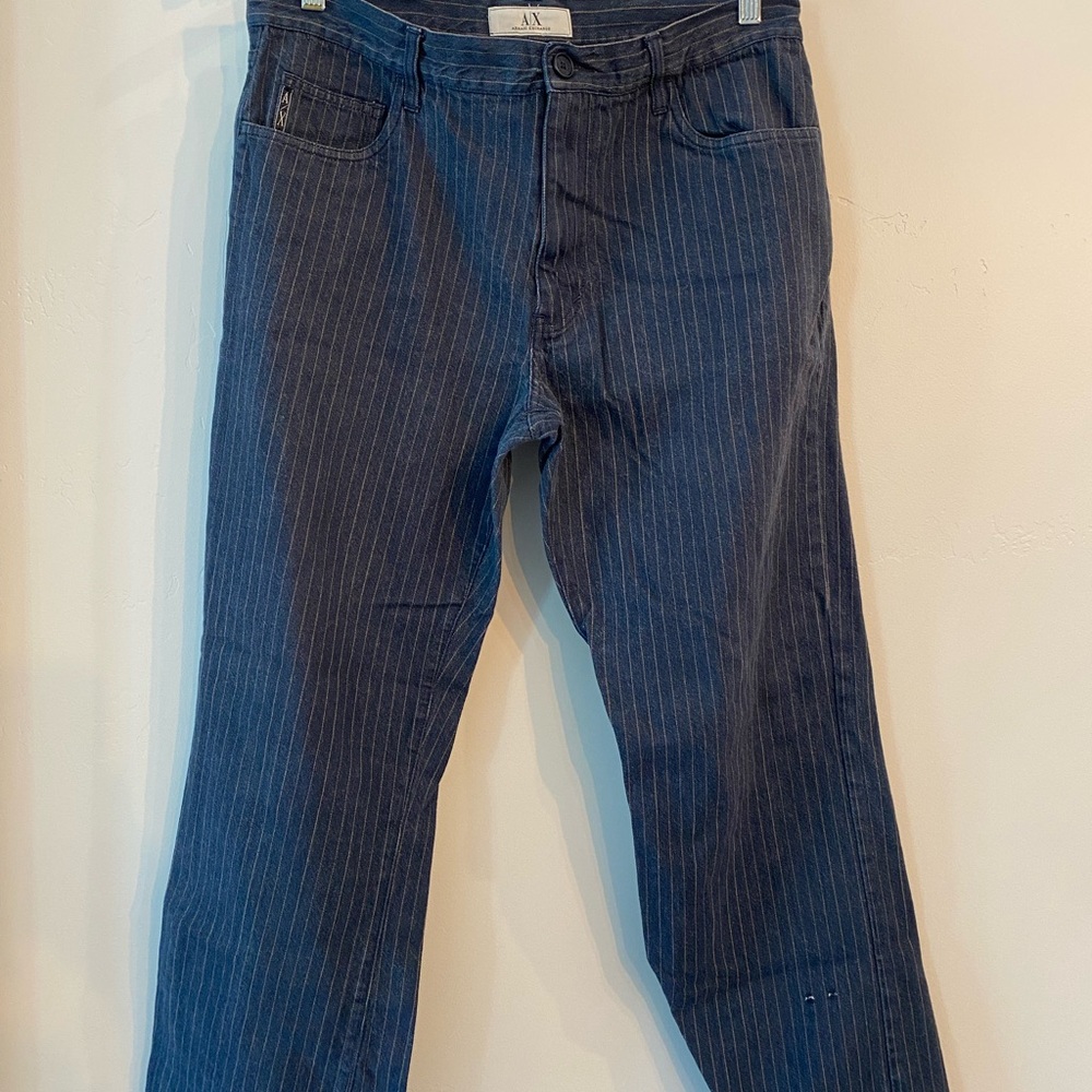 ARMANI EXCHANGE Men's Striped Trousers